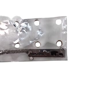 Mama Bear with One Cub, Silver Necklace